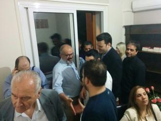ΔΕΧΘΗΚΕ ΕΥΧΕΣ ΓΙΑ ΤΗ ΓΙΟΡΤΗ ΤΟΥ Ο Κ. ΜΠΑΡΓΙΩΤΑΣ (ΦΩΤΟ)