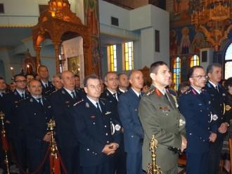 ΜΕ ΛΑΜΠΡΟΤΗΤΑ ΓΙΟΡΤΑΣΤΗΚΕ Ο ΑΓ. ΑΡΤΕΜΙΟΣ ΚΑΙ Η ΗΜΕΡΑ ΤΗΣ ΑΣΤΥΝΟΜΙΑΣ ΣΤΗ ΛΑΡΙΣΑ