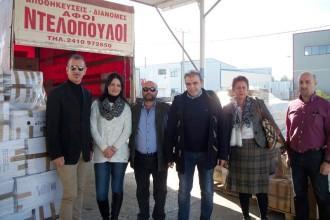 ΑΠΟΣΤΟΛΗ ΒΟΗΘΕΙΑΣ ΣΤΟΥΣ ΠΡΟΣΦΥΓΕΣ ΤΟΥ ΕΛΑΙΩΝΑ ΑΠΟ ΤΗ ΛΑΡΙΣΑ