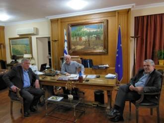 Θ. ΝΑΣΙΑΚΟΠΟΥΛΟΣ ΚΑΙ Β. ΑΠΟΣΤΟΛΟΥ ΣΥΖΗΤΗΣΑΝ ΓΙΑ ΤΑ ΑΓΡΟΤΙΚΑ ΠΡΟΒΛΗΜΑΤΑ ΚΑΙ ΤΟ ΜΟΥΣΕΙΟ