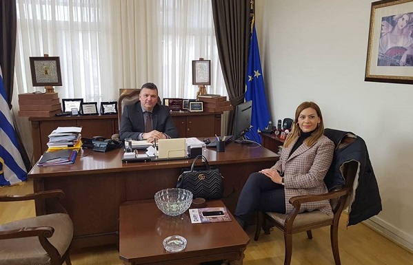 Ν. ΕΥΑΓΓΕΛΟΥ ΚΑΙ ΣΤ. ΜΠΙΖΙΟΥ ΣΥΖΗΤΗΣΑΝ ΓΙΑ ΖΗΤΗΜΑΤΑ ΤΟΥ ΔΗΜΟΥ ΕΛΑΣΣΟΝΑΣ