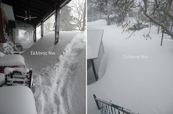 «ΒΟΥΛΙΑΞΕ» ΣΤΟ ΧΙΟΝΙ Η ΣΠΗΛΙΑ ΚΙΣΣΑΒΟΥ (ΦΩΤΟ)