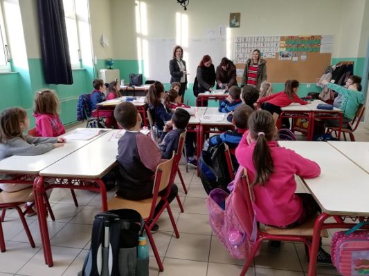 ΕΚΟΨΑΝ ΠΙΤΑ ΣΤΟ 1ο Δ.Σ. ΓΙΑΝΝΟΥΛΗΣ