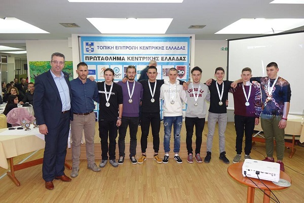 ΚΟΠΗ ΠΙΤΑΣ & ΒΡΑΒΕΥΣΕΙΣ ΑΘΛΗΤΩΝ ΤΟΠΙΚΗΣ ΕΠΙΤΡΟΠΗΣ ΠΟΔΗΛΑΣΙΑΣ ΚΕΝΤΡΙΚΗΣ ΕΛΛΑΔΑΣ