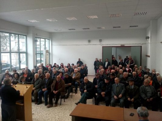 ΣΥΝΕΧΙΣΗ ΤΩΝ ΑΓΩΝΩΝ ΚΑΙ ΣΤΗΡΙΞΗ ΤΩΝ ΑΓΡΟΤΩΝ ΑΠΟΦΑΣΙΣΕ Η ΓΣ ΤΩΝ ΣΥΝΤΑΞΙΟΥΧΩΝ ΤΟΥ ΝΟΜΟΥ
