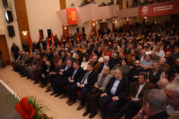 Δ. ΚΟΥΤΣΟΥΜΠΑΣ: ΙΣΧΥΡΟ ΚΚΕ Η ΑΠΑΝΤΗΣΗ ΣΤΑ ΕΚΒΙΑΣΤΙΚΑ ΔΙΛΗΜΜΑΤΑ