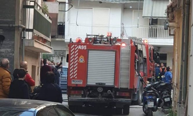 ΝΕΚΡΗ ΓΥΝΑΙΚΑ ΑΠΟ ΠΥΡΚΑΓΙΑ ΣΤΟ ΔΙΑΜΕΡΙΣΜΑ ΤΗΣ