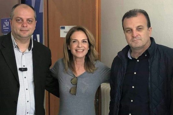 ΣΤΗ ΛΑΡΙΣΑ Η ΥΠΟΨΗΦΙΑ ΕΥΡΩΒΟΥΛΕΥΤΗΣ ΤΗΣ ΝΔ ΠΕΓΚΥ ΣΤΑΘΑΚΟΠΟΥΛΟΥ