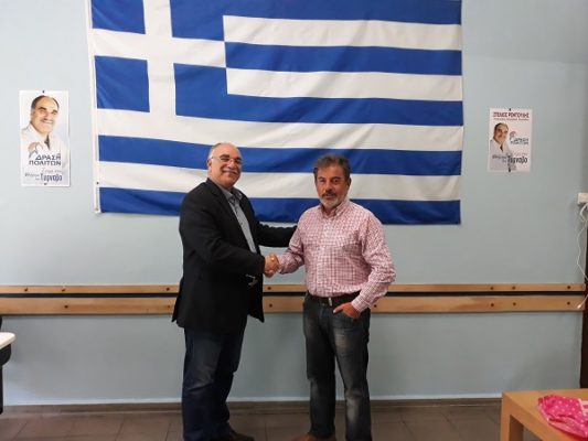 ΔΡΑΣΗ ΠΟΛΙΤΩΝ: ΜΕ ΣΤ. ΡΟΝΤΟΥΛΗ ΣΤΙΣ ΕΚΛΟΓΕΣ ΚΑΙ Ο ΓΥΜΝΑΣΤΗΣ ΓΕΩΡΓΙΟΣ ΤΖΑΦΕΡΗΣ