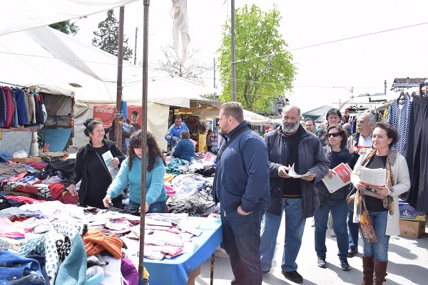 ΠΕΡΙΟΔΕΙΑ ΤΟΥ ΠΕΤΡΟΥ ΚΡΙΚΗ ΣΤΗ ΛΑΪΚΗ ΑΓΟΡΑ  ΤΗΣ ΝΕΑΠΟΛΗΣ
