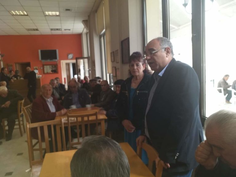 ΔΡΑΣΗ ΠΟΛΙΤΩΝ: ΘΕΡΜΗ ΥΠΟΔΟΧΗ ΤΟΥ ΣΤΕΛΙΟΥ ΡΟΝΤΟΥΛΗ ΣΤΟ ΚΑΠΗ ΤΥΡΝΑΒΟΥ