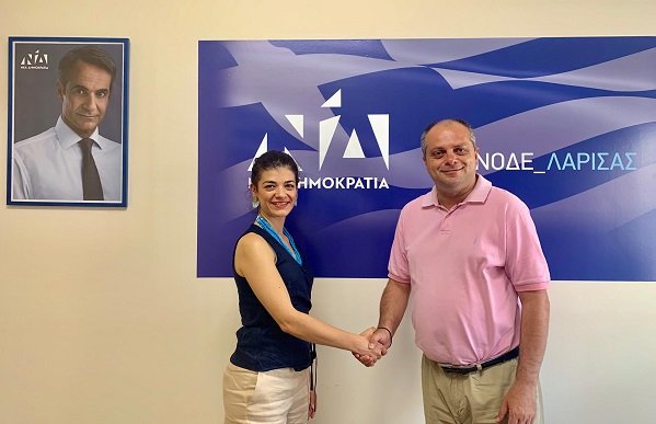 ΜΕ ΤΟΝ ΠΡΟΕΔΡΟ ΤΗΣ ΝΟΔΕ ΛΑΡΙΣΑΣ Η ΑΘΗΝΑ ΣΙΑΦΑΡΙΚΑ