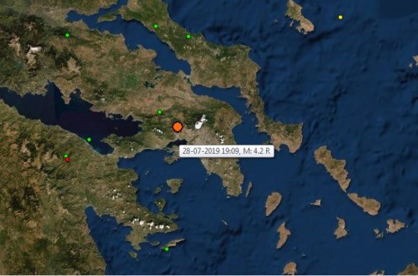 ΝΕΟΣ ΣΕΙΣΜΟΣ 4,2 R ΣΤΗΝ ΑΘΗΝΑ