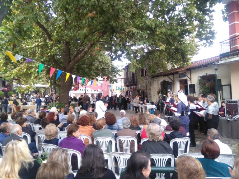 ΠΛΗΘΟΣ ΚΟΣΜΟΥ ΓΙΑ ΤΗ ΓΙΟΡΤΗ ΚΑΣΤΑΝΟΥ ΣΤΗ ΣΚΗΤΗ ΑΓΙΑΣ (ΦΩΤΟ)