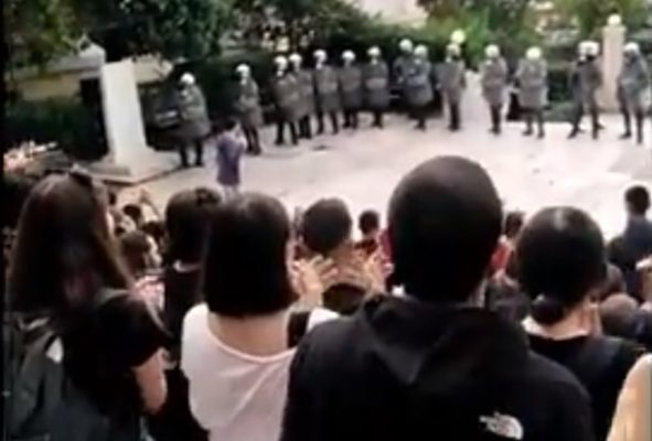 ΠΡΟΒΑ ΠΟΛΥΤΕΧΝΕΙΟΥ ΜΕ ΑΣΤΥΝΟΜΙΚΗ ΚΑΤΑΣΤΟΛΗ