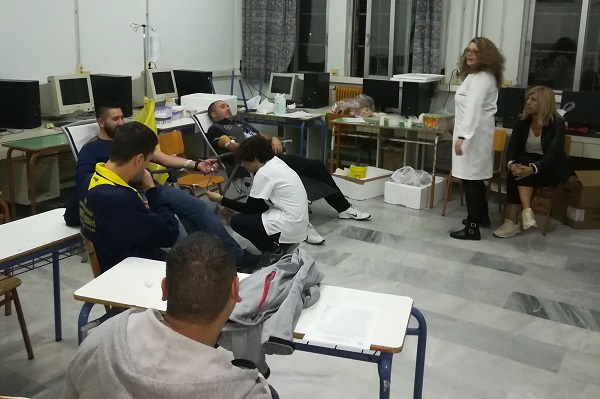 ΠΕΤΥΧΗΜΕΝΗ ΕΘΕΛΟΝΤΙΚΗ ΑΙΜΟΔΟΣΙΑ ΣΤΟ 2ο ΔΙΕΚ ΛΑΡΙΣΑΣ