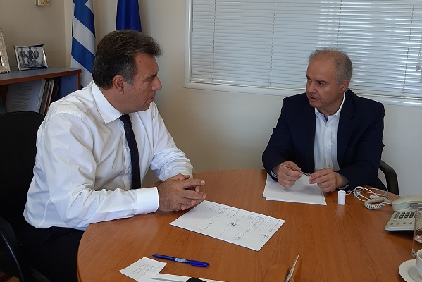 ΜΕ ΤΟΝ ΥΦΥΠΟΥΡΓΟ ΤΟΥΡΙΣΜΟΥ ΣΥΝΑΝΤΗΘΗΚΕ Ο Γ. ΜΑΝΩΛΗΣ