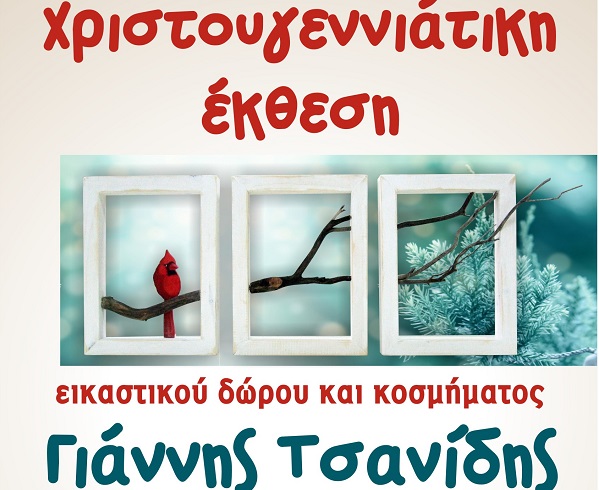 ΧΡΙΣΤΟΥΓΕΝΝΙΑΤΙΚΗ ΕΚΘΕΣΗ ΕΙΚΑΣΤΙΚΟΥ ΔΩΡΟΥ ΚΑΙ ΚΟΣΜΗΜΑΤΟΣ ΣΤΗ ΝΙΚΑΙΑ