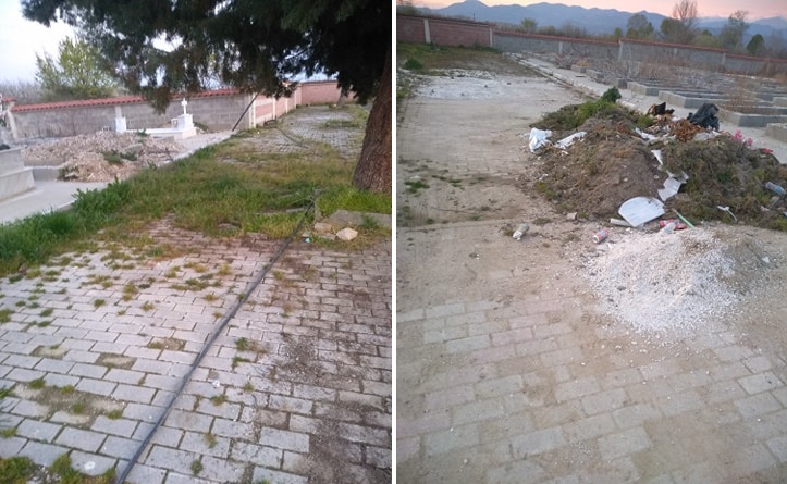 ΠΑΡΑΠΟΝΑ ΓΙΑ ΤΗΝ ΚΑΤΑΣΤΑΣΗ ΣΤΟ ΝΕΚΡΟΤΑΦΕΙΟ ΑΜΠΕΛΩΝΑ