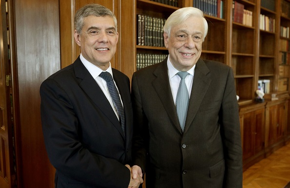 ΜΕ ΤΟΝ ΠΡΟΕΔΡΟ ΤΗΣ ΔΗΜΟΚΡΑΤΙΑΣ ΣΥΝΑΝΤΗΘΗΚΕ Ο Κ. ΑΓΟΡΑΣΤΟΣ