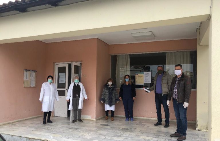 ΕΙΔΗ ΑΤΟΜΙΚΗΣ ΠΡΟΣΤΑΣΙΑΣ ΣΕ Κ.Υ. ΤΥΡΝΑΒΟΥ ΚΑΙ ΙΑΤΡΕΙΟ ΑΜΠΕΛΩΝΑ ΠΑΡΕΔΩΣΕ Ο ΔΗΜΑΡΧΟΣ
