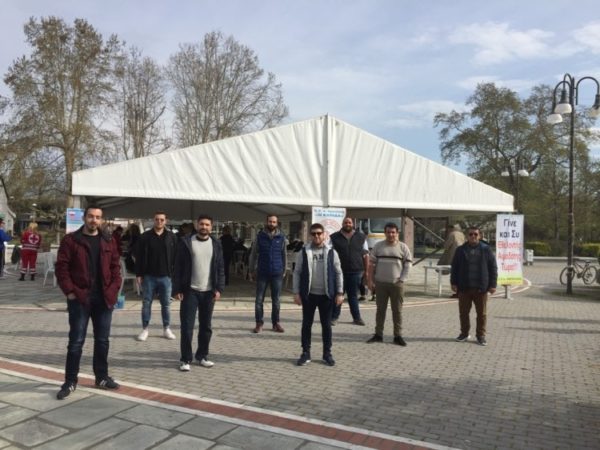 ΣΤΗΝ ΑΙΜΟΔΟΣΙΑ ΤΟΥ ΑΜΠΕΛΩΝΑ ΣΥΜΜΕΤΕΙΧΕ Η ΟΝΝΕΔ ΛΑΡΙΣΑΣ