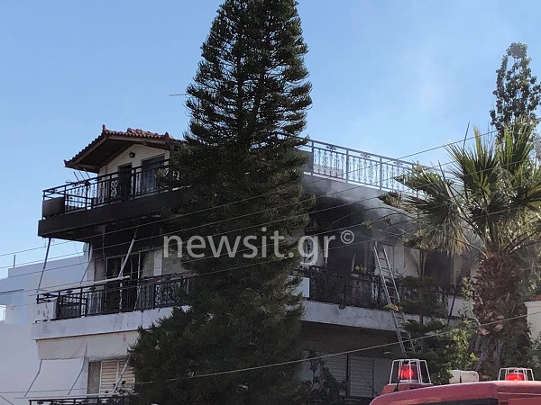 ΝΕΚΡΗ 60ΧΡΟΝΗ ΑΠΟ ΠΥΡΚΑΓΙΑ ΣΕ ΔΙΑΜΕΡΙΣΜΑ