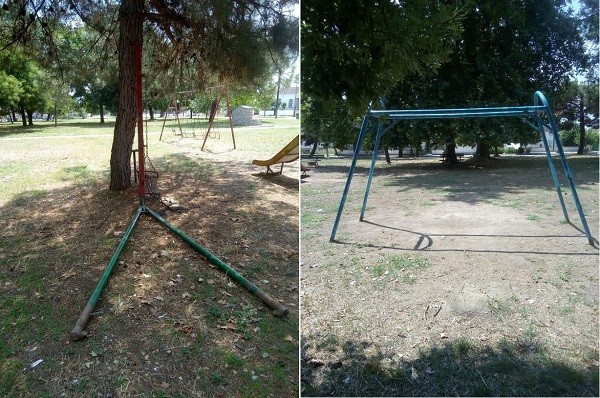ΜΙΚΡΑ ΠΑΙΔΙΑ ΚΑΘΑΡΙΣΑΝ ΠΑΙΔΙΚΗ ΧΑΡΑ ΣΤΟΝ ΑΜΠΕΛΩΝΑ ΚΑΙ ΖΗΤΟΥΝ ΑΠΟ ΤΟ ΔΗΜΟ ΝΑ ΤΗ ΣΥΝΤΗΡΗΣΕΙ ΚΑΙ ΝΑ ΤΗΝ ΠΡΟΣΕΧΕΙ
