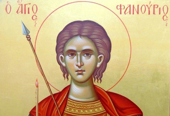 ΣΤΗΝ ΕΚΚΛΗΣΙΑ ΤΟΥ ΑΓΙΟΥ ΒΗΣΣΑΡΙΩΝΑ ΣΤΗ ΛΑΡΙΣΑ Η ΓΙΟΡΤΗ ΤΟΥ ΑΓΙΟΥ ΦΑΝΟΥΡΙΟΥ