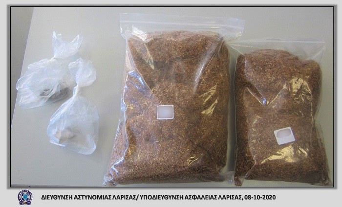 3 ΣΥΛΛΗΨΕΙΣ ΓΙΑ 1,5 ΚΙΛΟ ΚΑΠΝΟ ΣΤΗ ΛΑΡΙΣΑ