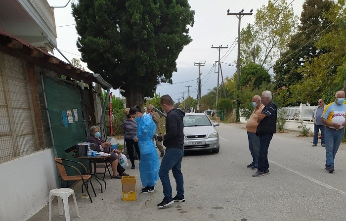 ΑΡΝΗΤΙΚΑ ΤΑ ΤΕΣΤ ΚΟΡΩΝΟΪΟΥ ΓΙΑ ΤΟΥΣ ΚΑΤΟΙΚΟΥΣ ΣΤΟ ΚΑΣΤΡΙ ΛΟΥΤΡΟ