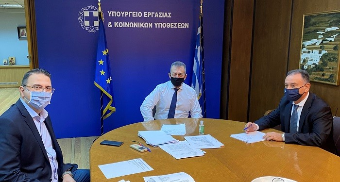 ΣΥΝΑΝΤΗΣΗ ΧΡ. ΚΕΛΛΑ – Γ. ΒΡΟΥΤΣΗ