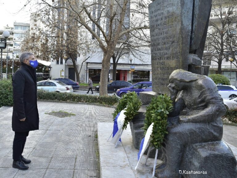Ο Κ. ΑΓΟΡΑΣΤΟΣ ΓΙΑ ΤΗΝ ΕΘΝΙΚΗ ΗΜΕΡΑ ΜΝΗΜΗΣ ΤΩΝ ΕΛΛΗΝΩΝ ΕΒΡΑΙΩΝ ΜΑΡΤΥΡΩΝ ΚΑΙ ΗΡΩΩΝ ΤΟΥ ΟΛΟΚΑΥΤΩΜΑΤΟΣ