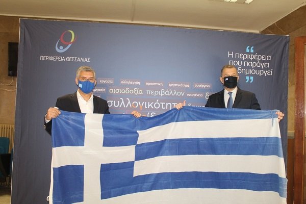 ΣΤΟΝ ΠΕΡΙΦΕΡΕΙΑΡΧΗ ΘΕΣΣΑΛΙΑΣ Η  ΣΗΜΑΙΑ ΤΗΣ ΝΗΣΙΔΑΣ ΣΤΡΟΓΓΥΛΗ