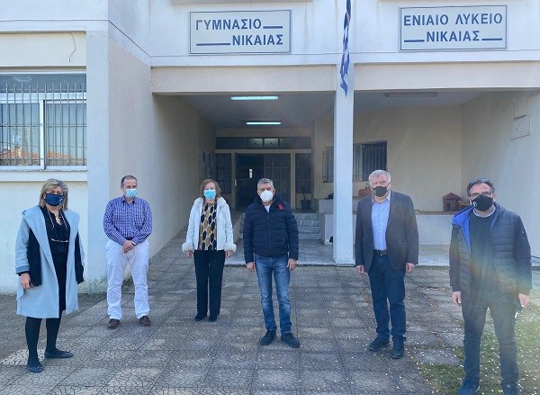 ΑΝΑΒΑΘΜΙΖΟΝΤΑΙ ΕΝΕΡΓΕΙΑΚΑ ΓΥΜΝΑΣΙΟ-ΛΥΚΕΙΟ ΚΑΙ ΓΥΜΝΑΣΤΗΡΙΟ ΝΙΚΑΙΑΣ