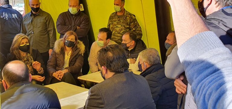 ΆΜΕΣΗ ΣΤΗΡΙΞΗ ΣΤΟΥΣ ΣΕΙΣΜΟΠΛΗΚΤΟΥΣ ΤΟΥ ΝΟΜΟΥ