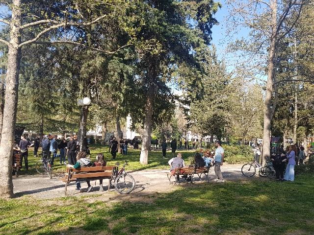 ΔΡΑΣΗ ΣΤΟ ΠΑΡΚΟ ΤΟΥ ΑΓΙΟΥ ΑΝΤΩΝΙΟΥ ΛΑΡΙΣΑΣ ΚΑΤΑ ΤΗΣ ΑΣΤΥΝΟΜΙΚΗΣ ΒΙΑΣ