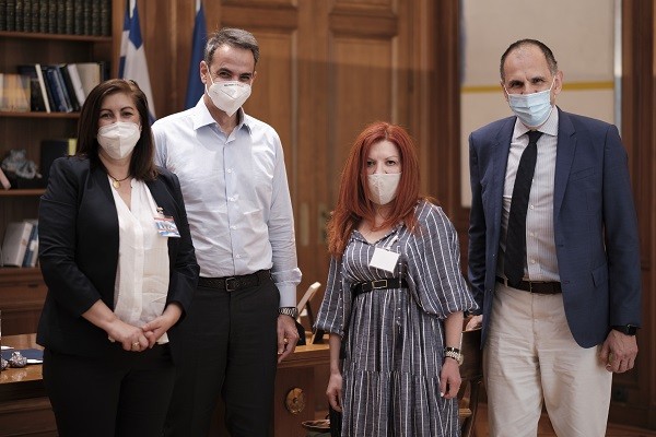 ΜΕ ΤΟΝ ΠΡΩΘΥΠΟΥΡΓΟ ΣΥΝΑΝΤΗΘΗΚΕ ΤΟ ΠΡΟΕΔΡΕΙΟ ΤΟΥ ΣΥΛΛΟΓΟΥ “ΑΞ.Ι.Α.”