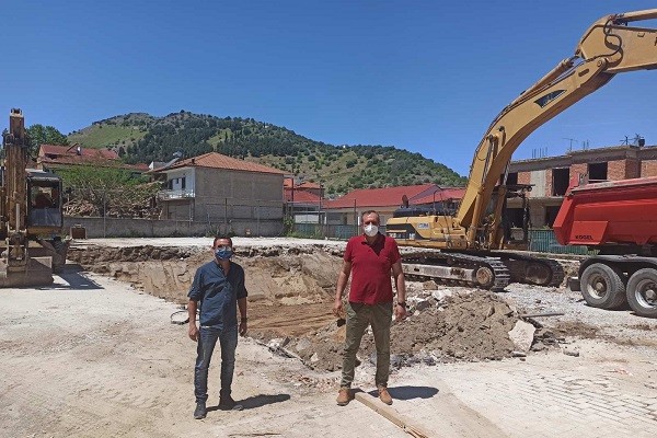 ΞΕΚΙΝΗΣΑΝ ΟΙ ΕΡΓΑΣΙΕΣ ΑΝΕΓΕΡΣΗΣ ΝΕΟΥ ΔΗΜΟΤΙΚΟΥ ΣΧΟΛΕΙΟΥ ΔΑΜΑΣΙΟΥ