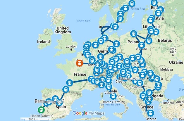 ΞΕΚΙΝΗΣΕ ΤΟ ΕΠΙΚΟ ΣΙΔΗΡΟΔΡΟΜΙΚΟ ΤΑΞΙΔΙ ΤΟΥ CONNECTING EUROPE EXPRESS