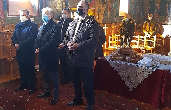 ΤΙΜΗΣΑΝ ΤΟΝ ΑΓΙΟ ΑΘΑΝΑΣΙΟ ΣΤΟ ΔΗΜΟ ΤΕΜΠΩΝ