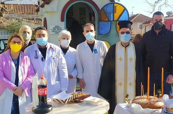 ΤΙΜΗΣΑΝ ΤΟΝ ΑΓΙΟ ΑΝΤΩΝΙΟ ΣΤΟ Κ.Υ. ΤΥΡΝΑΒΟΥ