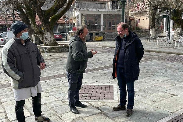 ΤΗΝ ΚΟΙΝΟΤΗΤΑ ΒΕΡΔΙΚΟΥΣΙΑΣ ΕΠΙΣΚΕΦΤΗΚΕ Ο ΑΝΤΙΔΗΜΑΡΧΟΣ ΔΗΜ. ΚΑΡΑΝΙΚΑΣ