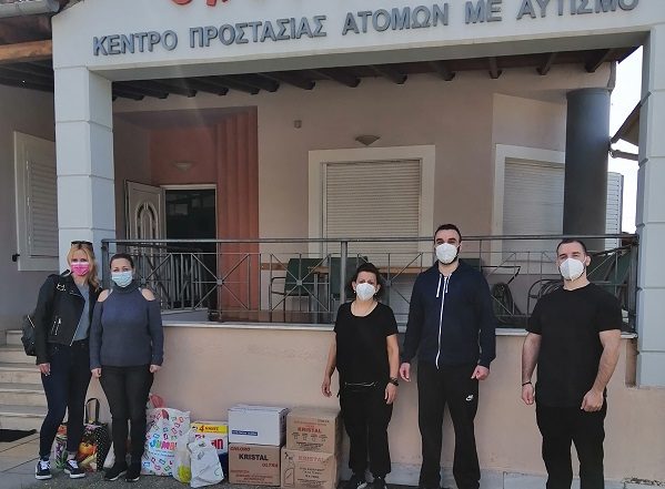 ΔΩΡΕΑ ΣΤΟ ΟΙΚΟΤΡΟΦΕΙΟ «ΕΛΕΥΘΕΡΙΑ» ΣΤΗ ΛΑΡΙΣΑ