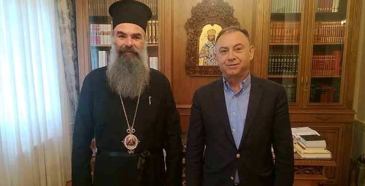 ΜΕ ΤΟΝ ΜΗΤΡΟΠΟΛΙΤΗ ΕΛΑΣΣΩΝΟΣ κ. ΧΑΡΙΤΩΝΑ ΣΥΝΑΝΤΗΘΗΚΕ Ο ΧΡ. ΚΕΛΛΑΣ