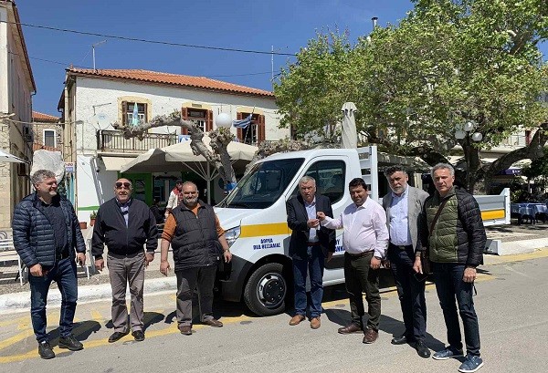 ΔΩΡΕΑ ΟΧΗΜΑΤΟΣ ΑΠΟ ΤΗΝ ΠΕΔ ΘΕΣΣΑΛΙΑΣ ΣΤΗΝ ΠΥΡΟΠΛΗΚΤΗ ΠΕΡΙΟΧΗ ΤΟΥ ΔΗΜΟΥ ΜΑΝΤΟΥΔΙΟΥ – ΛΙΜΝΗΣ- ΑΓΙΑΣ ΆΝΝΑΣ