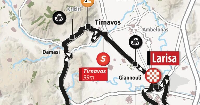 Η ΔΙΑΔΡΟΜΗ ΤΟΥ ΔΙΕΘΝΟΥΣ ΠΟΔΗΛΑΤΙΚΟΥ ΓΥΡΟΥ ΣΤΟ ΔΗΜΟ ΤΥΡΝΑΒΟΥ ΚΑΙ ΟΙ ΚΥΚΛΟΦΟΡΙΑΚΕΣ ΡΥΘΜΙΣΕΙΣ ΠΟΥ ΘΑ ΙΣΧΥΣΟΥΝ ΤΟ ΣΑΒΒΑΤΟ