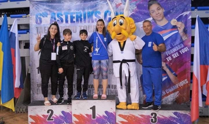 ΣΤΟ 6ο ASTERIX OPEN ΓΙΑ ΔΙΕΘΝΕΙΣ ΕΜΠΕΙΡΙΕΣ O A.O.TAEKBONTO ΤΥΡΝΑΒΟΥ