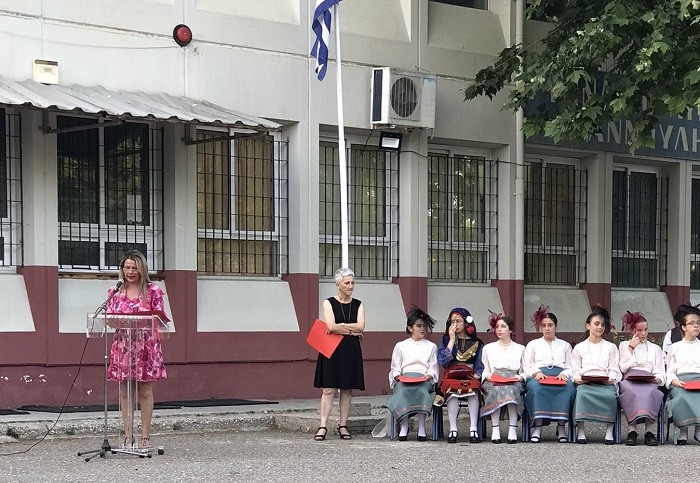 ΕΚΔΗΛΩΣΗ ΜΝΗΜΗΣ ΓΙΑ ΤΑ 100 ΧΡΟΝΙΑ ΑΠΟ ΤΗ ΜΙΚΡΑΣΙΑΤΙΚΗ ΚΑΤΑΣΤΡΟΦΗ ΣΤΟ ΓΥΜΝΑΣΙΟ ΓΙΑΝΝΟΥΛΗΣ