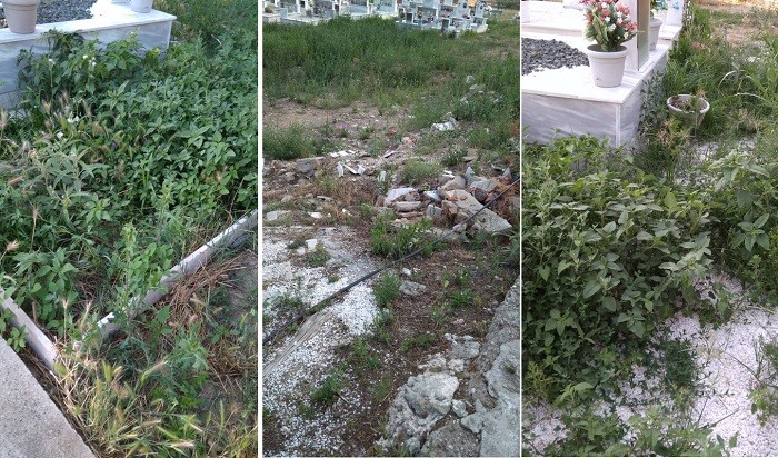 ΑΠΟ ΤΟ ΚΑΚΟ ΣΤΟ ΧΕΙΡΟΤΕΡΟ Η ΚΑΤΑΣΤΑΣΗ ΣΤΟ ΝΕΚΡΟΤΑΦΕΙΟ ΔΑΜΑΣΙΟΥ (φωτο)